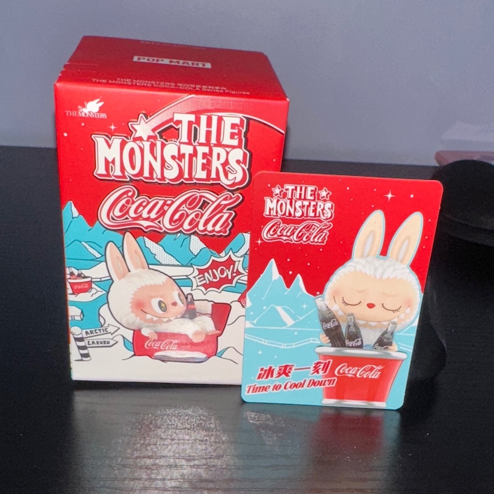 POP MART- Coca Cola Figurine- Confirmed “Time to Cool Down” (NIB)